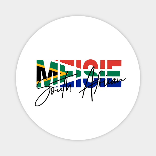 Meisie South African Magnet by KindlyHarlot